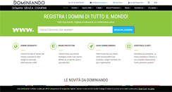 Desktop Screenshot of dominiando.it